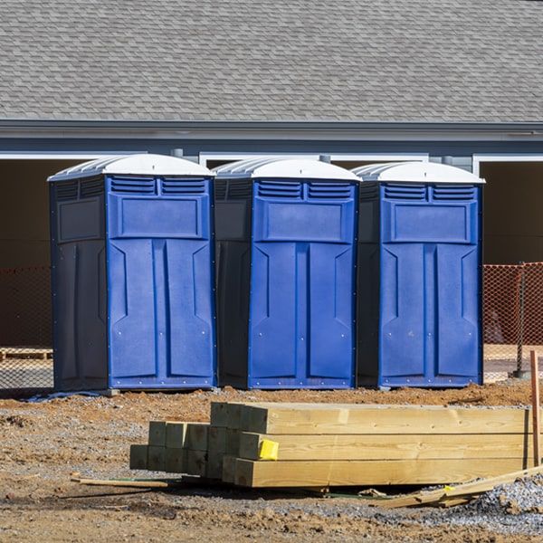 how do i determine the correct number of portable restrooms necessary for my event in Liberty Hill TX